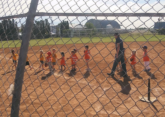 2019 T-Ball Shaking Hands