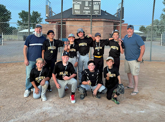 2025 Majors 1st Place Pirates