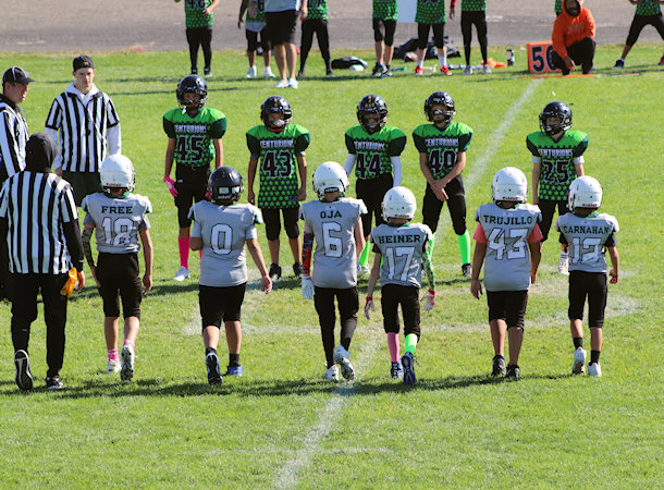 Youth Tackle Football 5th Grade vs Twin